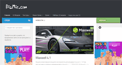 Desktop Screenshot of dizmir.com